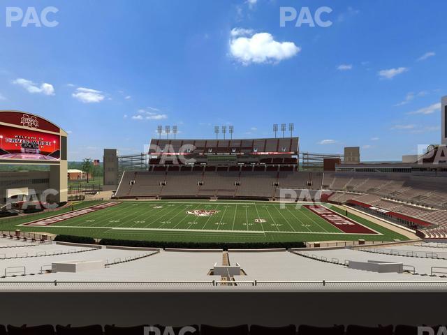 Seating view for Davis Wade Stadium Section 120