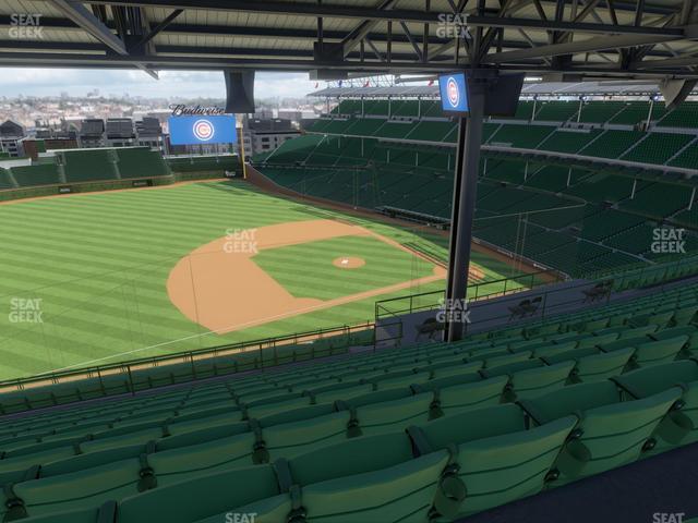 Seating view for Wrigley Field Section 409 Left