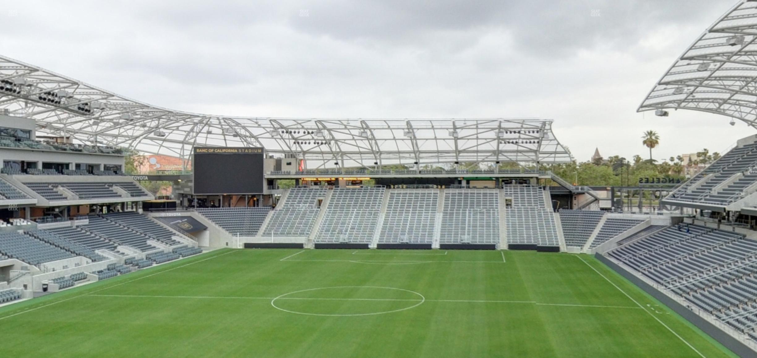 Seating view for BMO Stadium Section 221