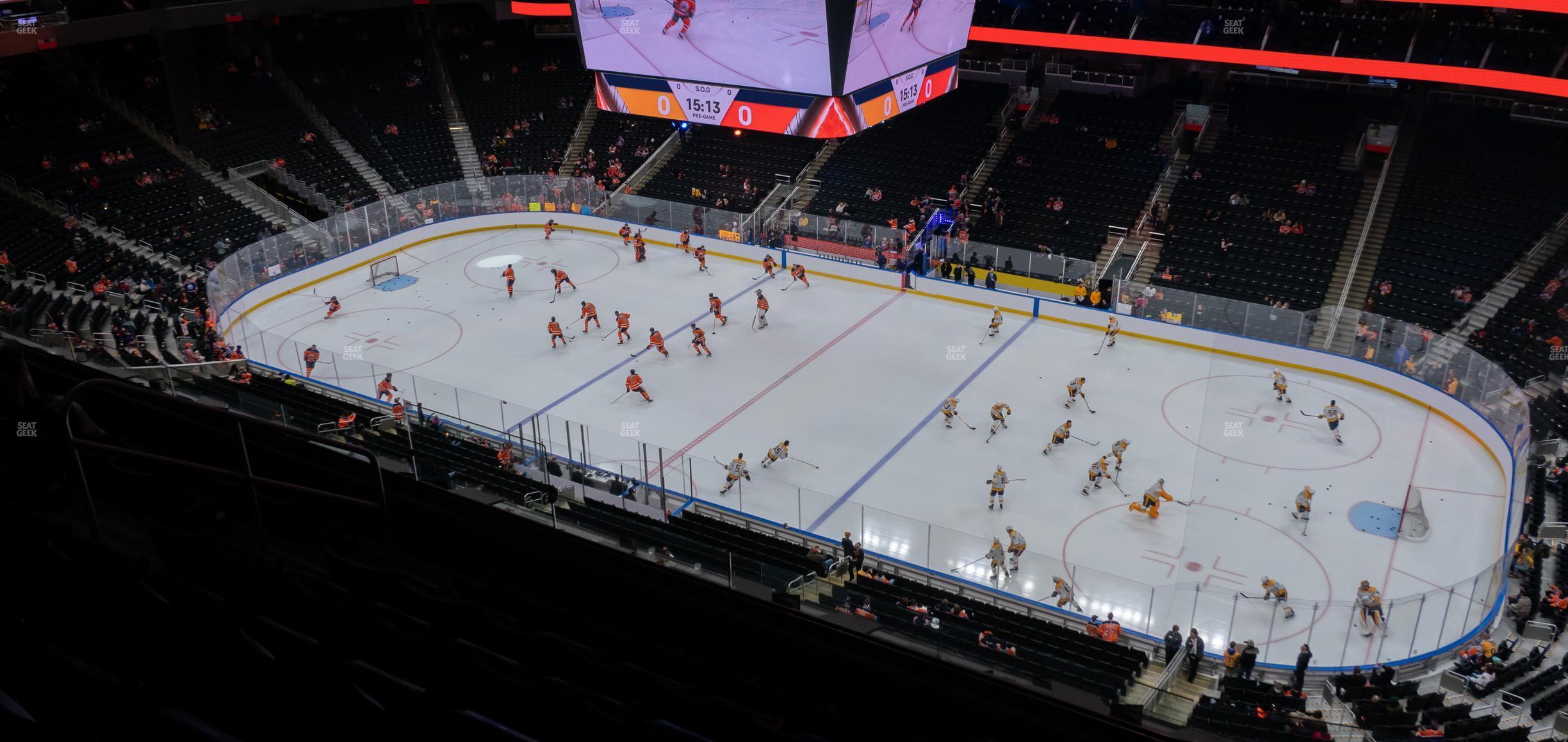 Seating view for Rogers Place Section 217