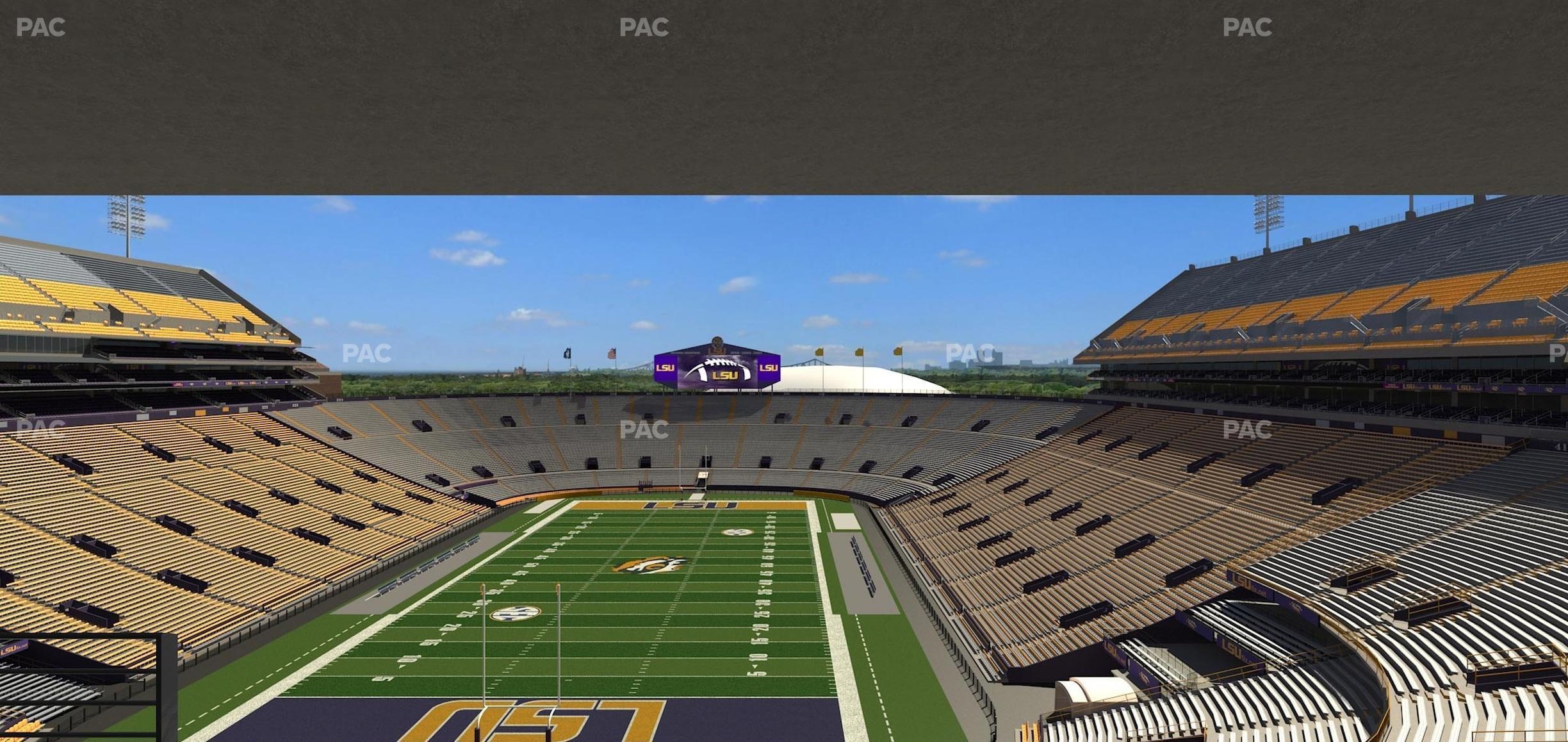 Seating view for Tiger Stadium Section Suite 249