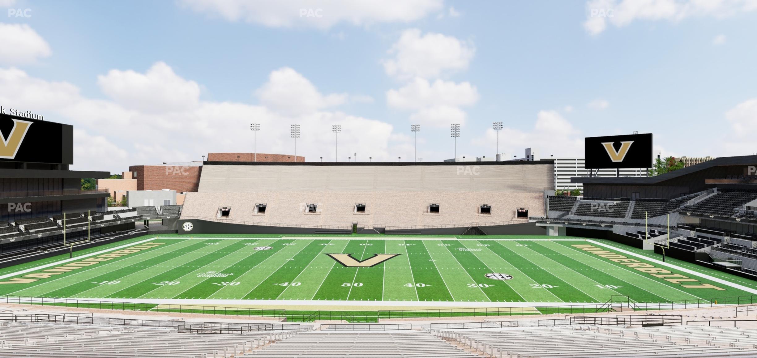 Seating view for FirstBank Stadium Section D