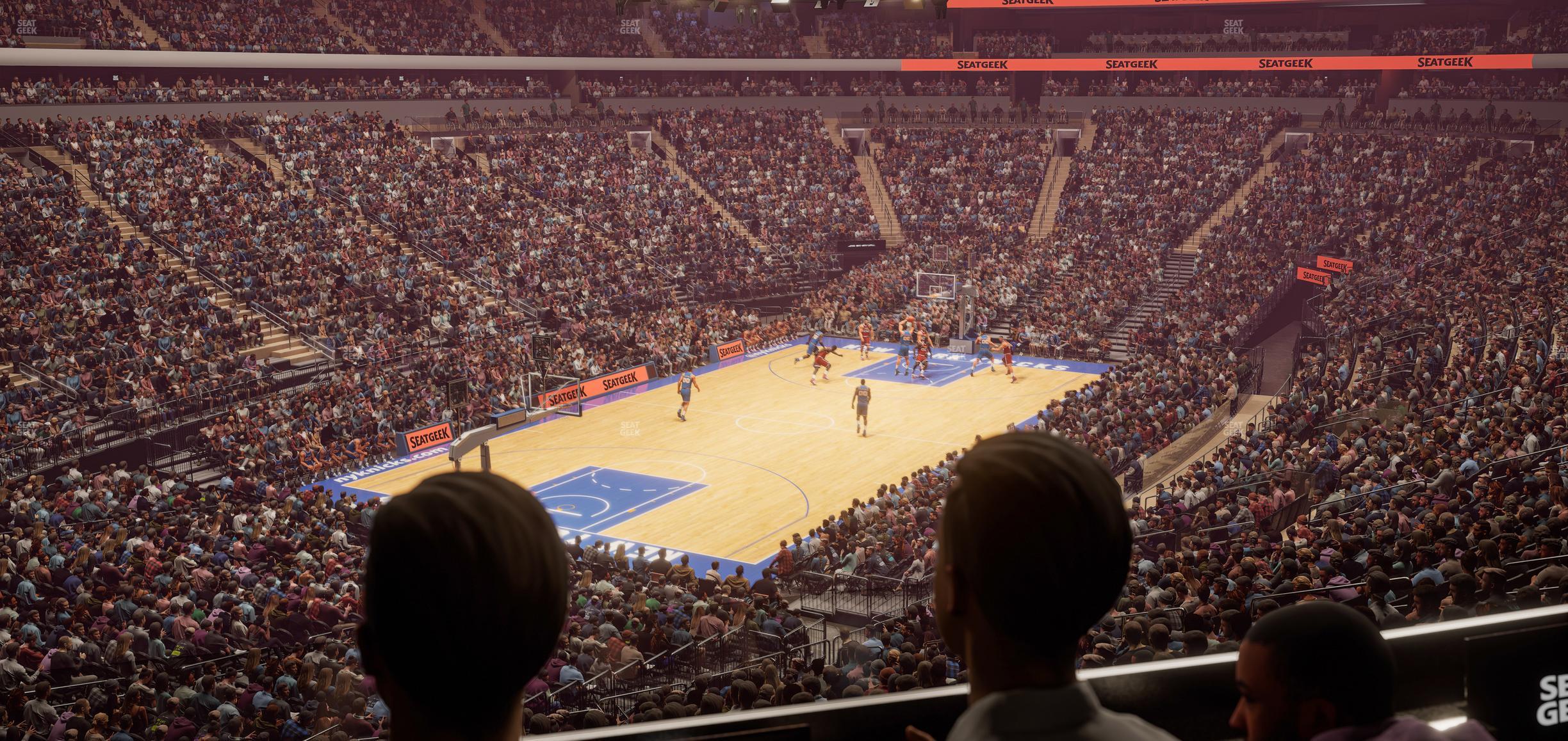 Seating view for Madison Square Garden Section Lexus Level Suite 2