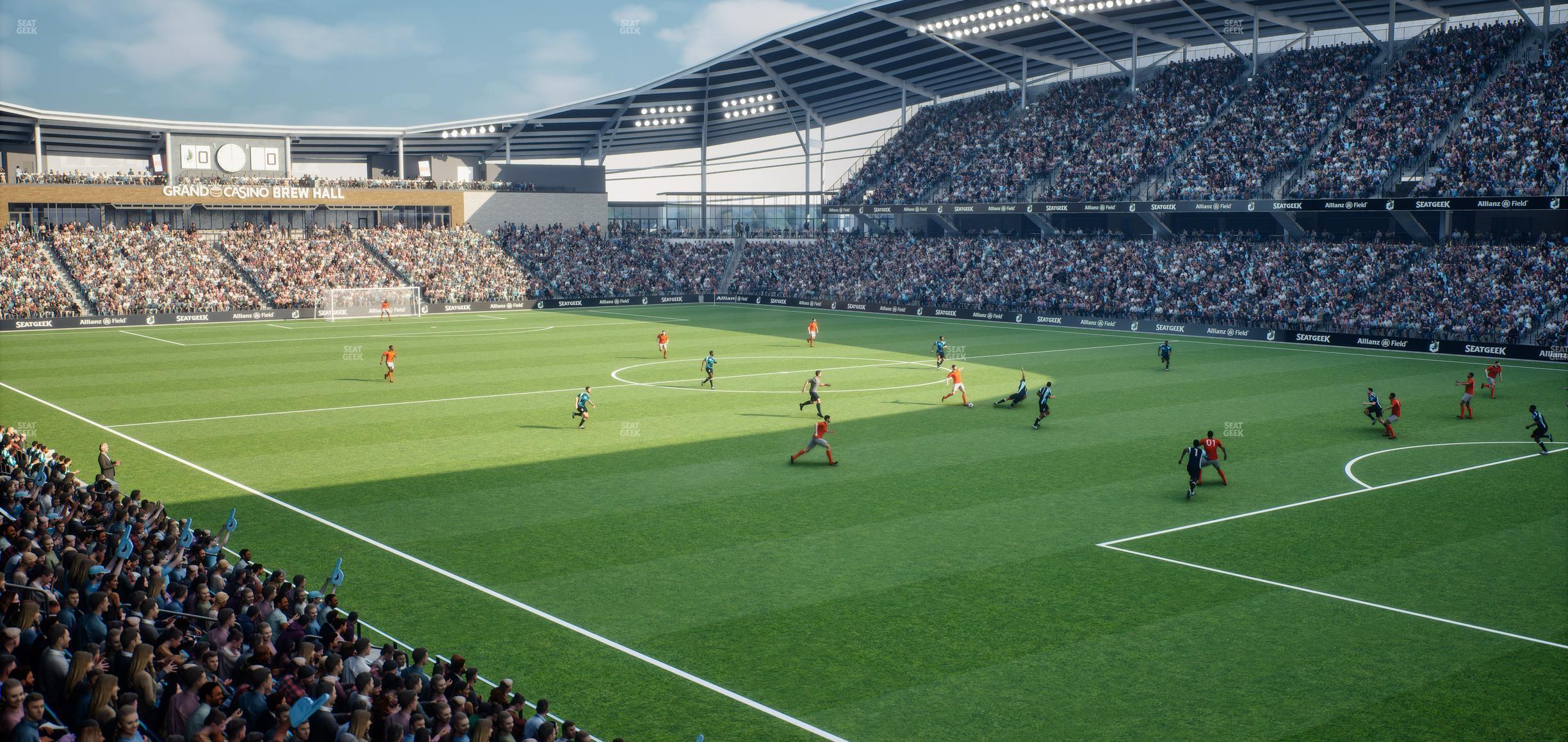 Seating view for Allianz Field Section 26