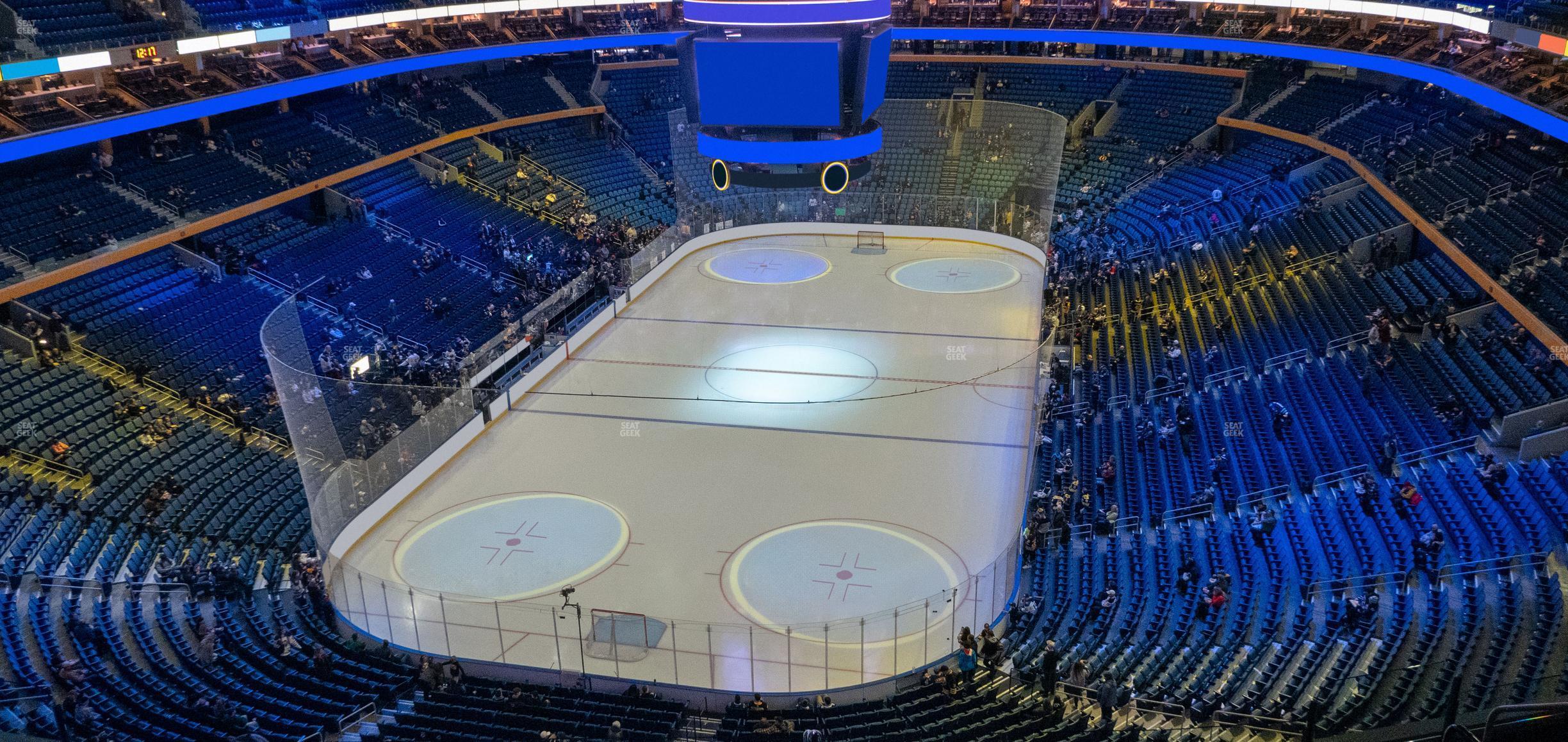 Seating view for KeyBank Center Section 326