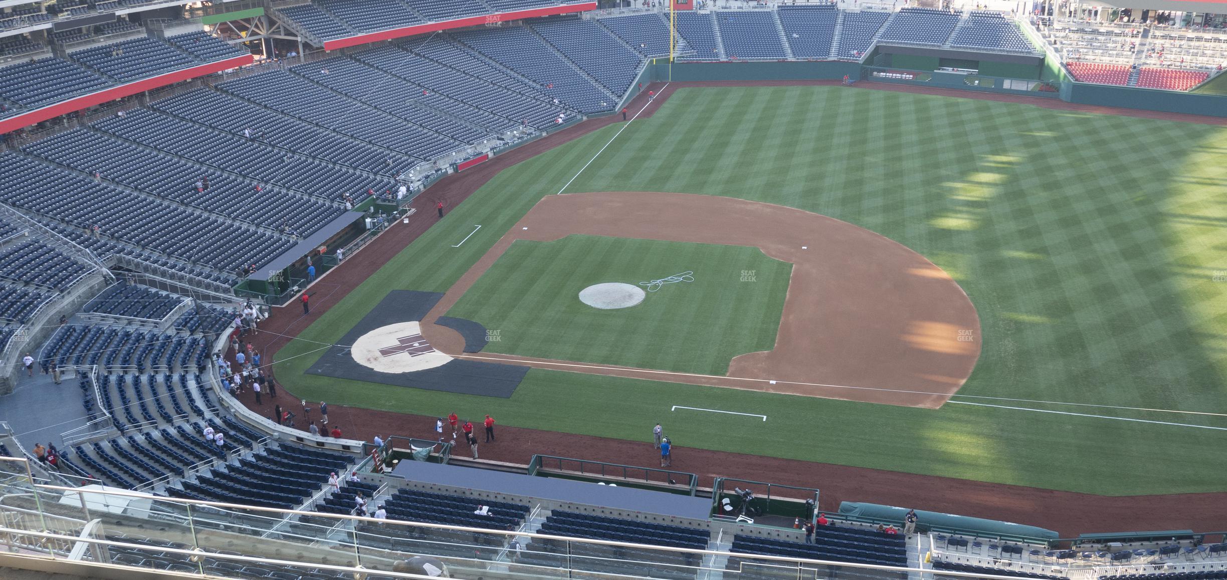 Seating view for Nationals Park Section 419