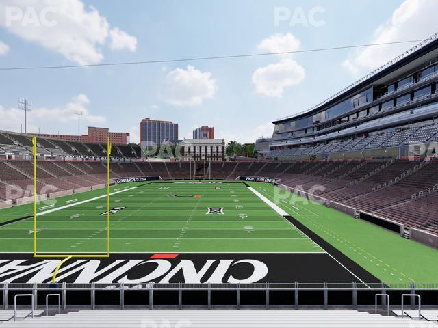 Seating view for Nippert Stadium Section 132