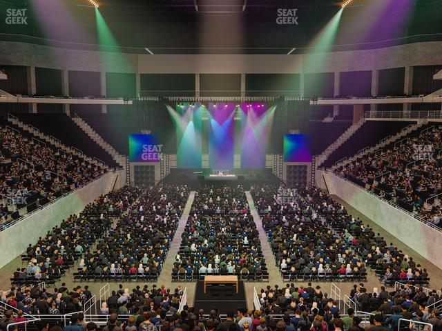 Seating view for Moody Center ATX Section V I P Suite