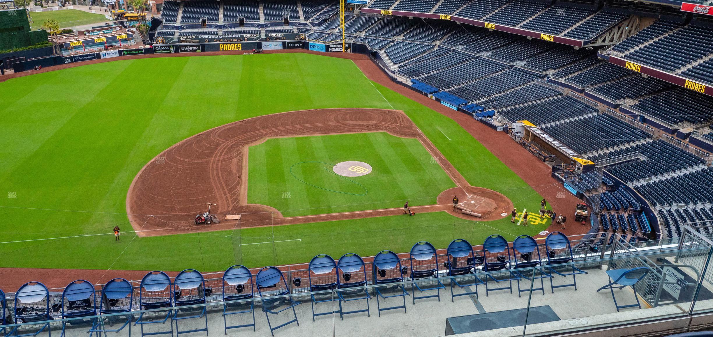 Seating view for Petco Park Section 312