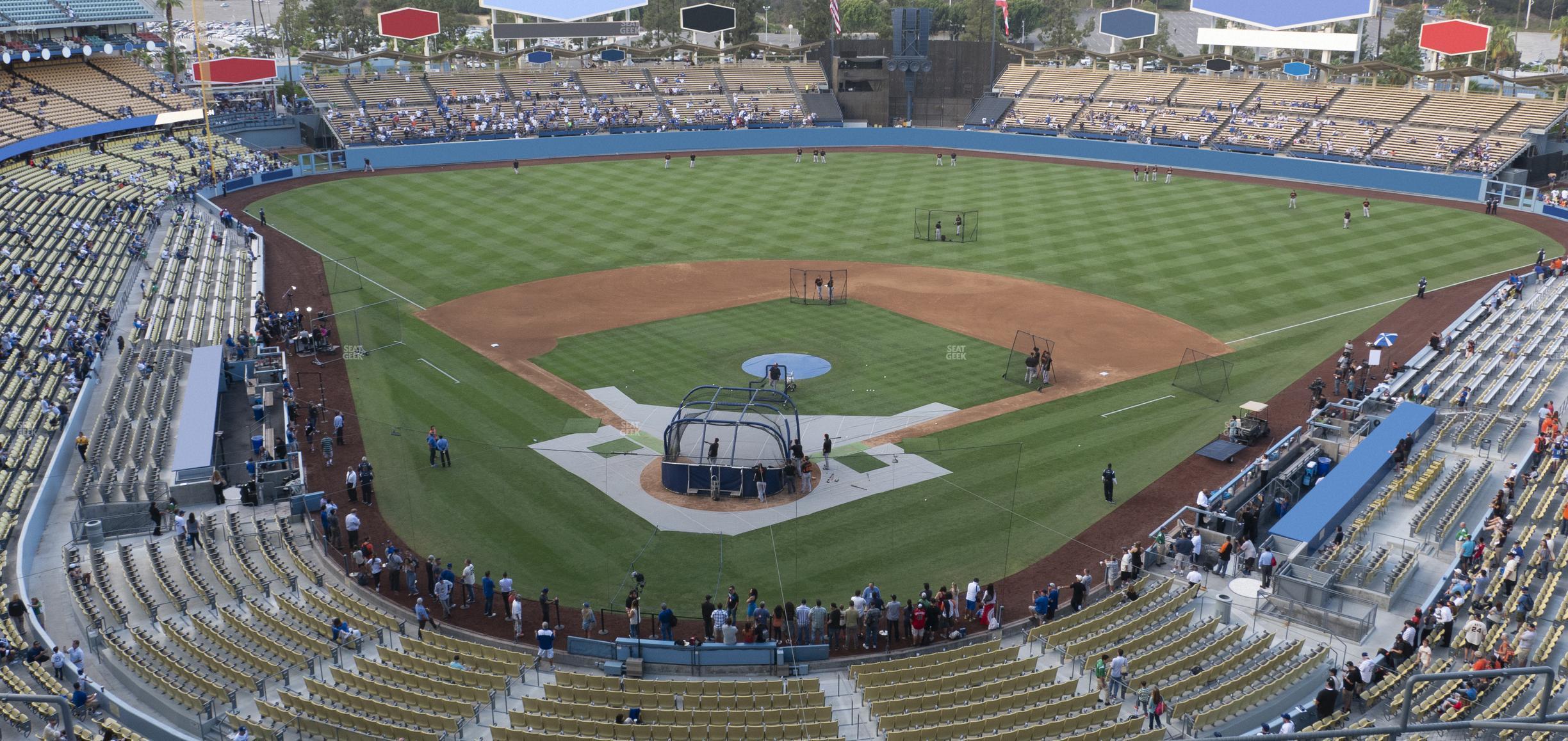 Seating view for Dodger Stadium Section 2 Rs