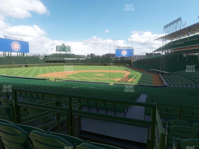 Seating view for Wrigley Field Section 214