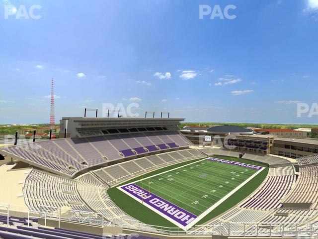 Seating view for Amon G Carter Stadium Section 415