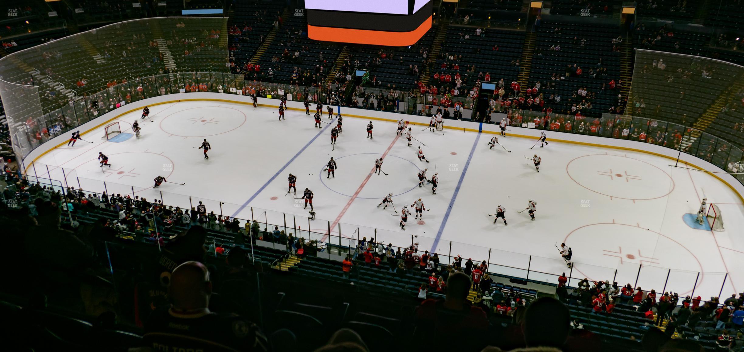 Seating view for Nationwide Arena Section 216