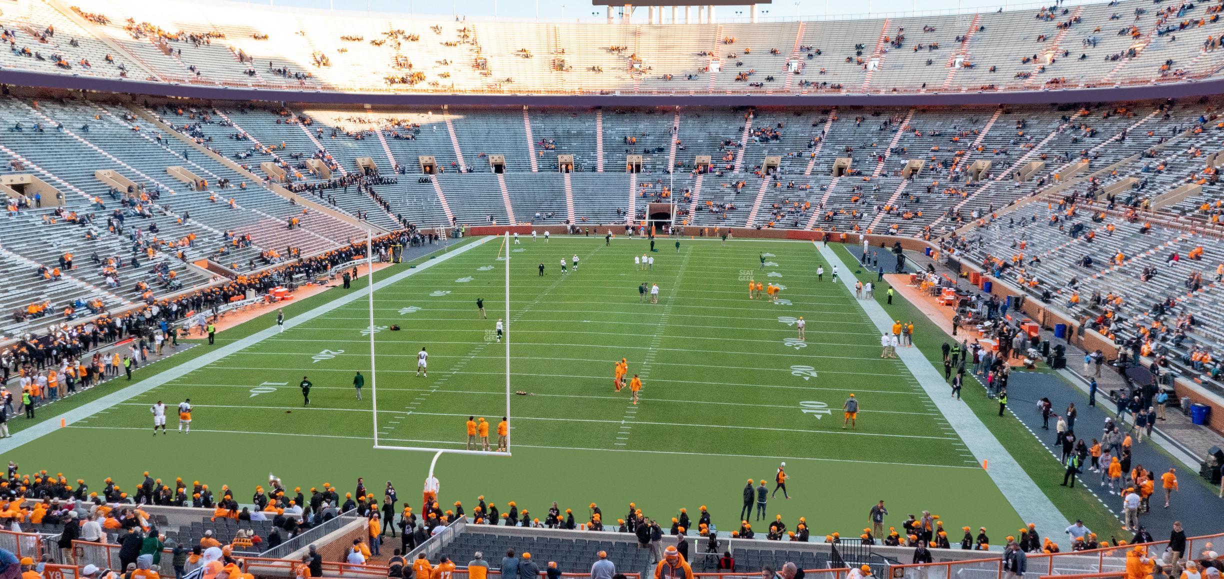 Seating view for Neyland Stadium Section Y 7