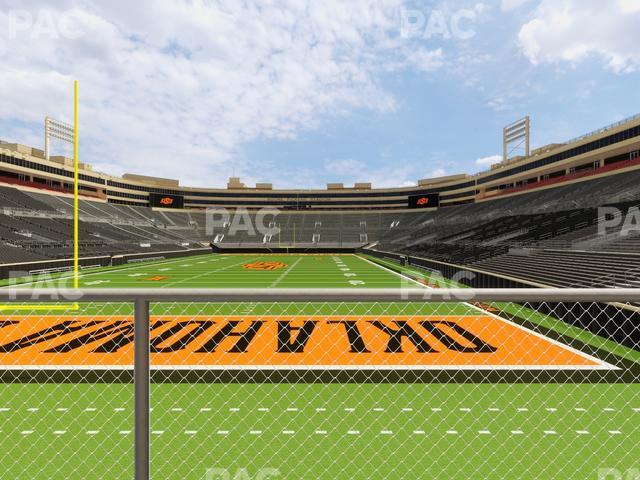 Seating view for Boone Pickens Stadium Section East Plaza