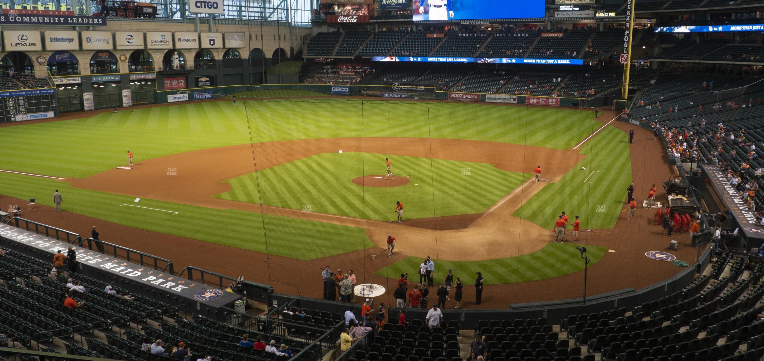 Seating view for Minute Maid Park Section 217