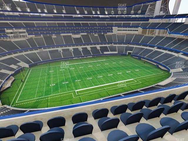 Seating view for SoFi Stadium Section 346