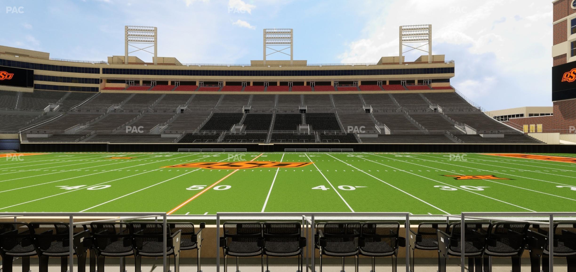 Seating view for Boone Pickens Stadium Section 4