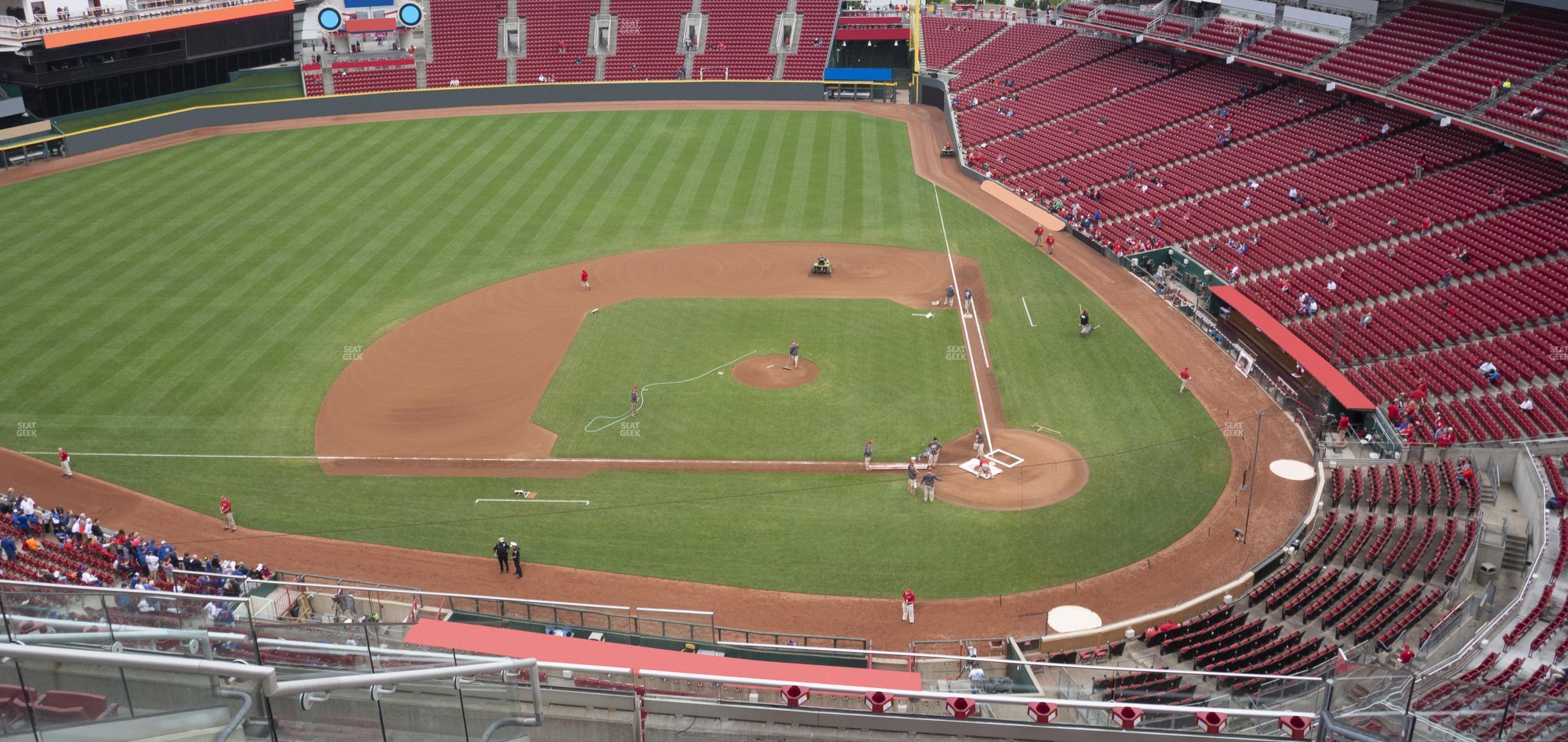 Seating view for Great American Ball Park Section 519