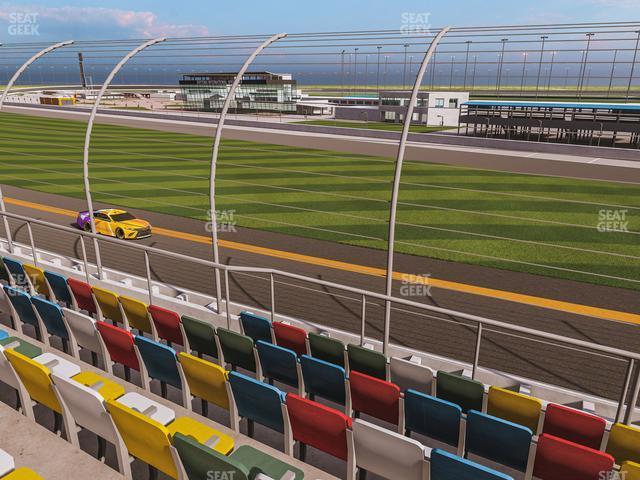 Seating view for Daytona International Speedway Section Front 156