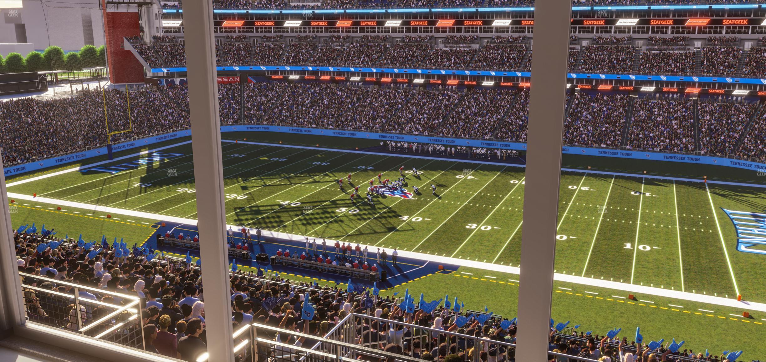 Seating view for Nissan Stadium Section Suite 511 E