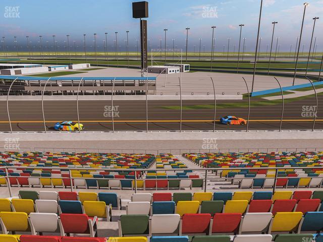 Seating view for Daytona International Speedway Section Back 167