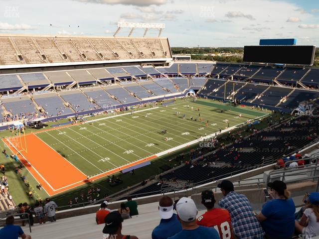 Seating view for Camping World Stadium Section 240