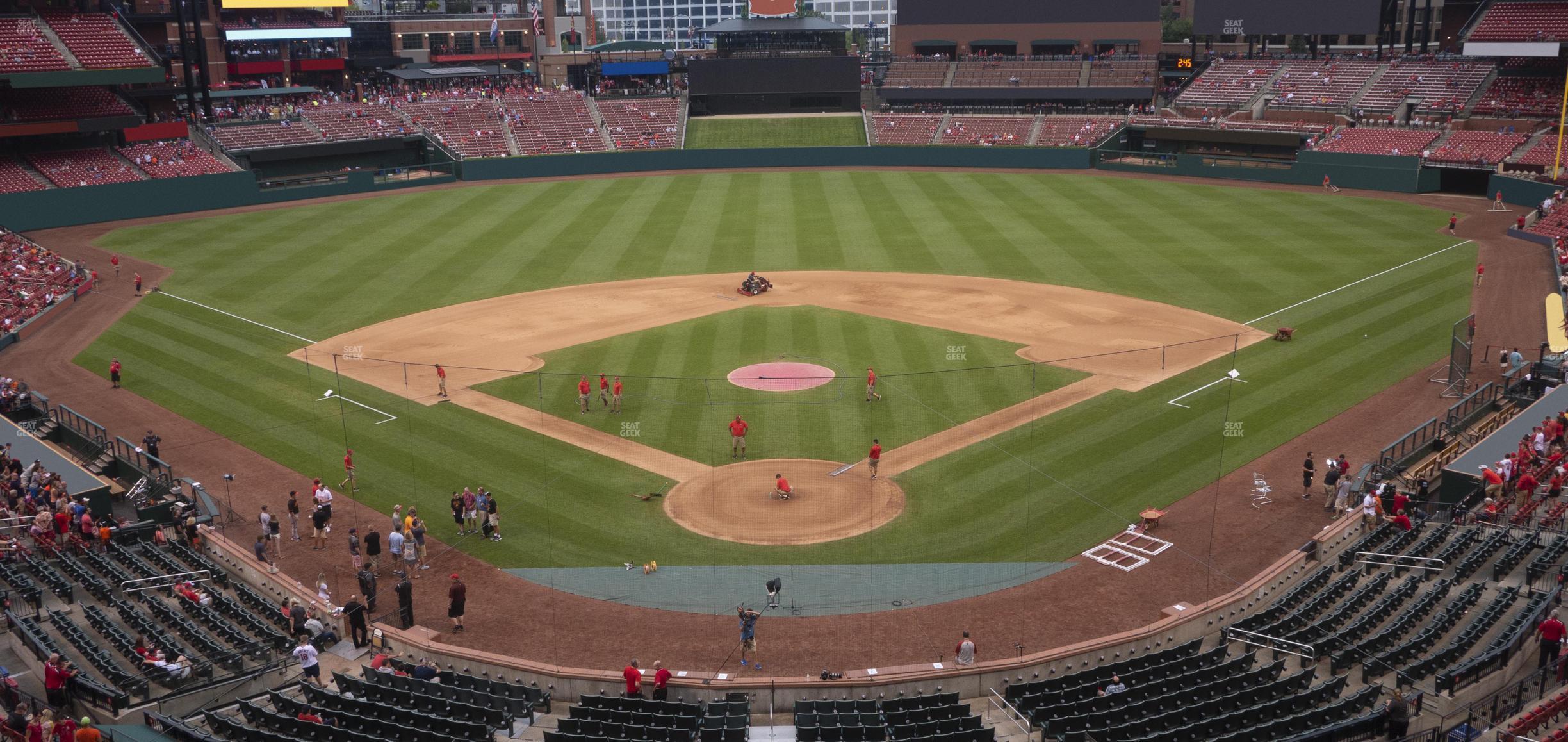 Seating view for Busch Stadium Section Home Redbird Club 250