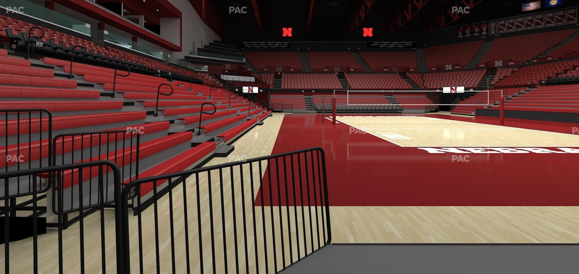 Seating view for Bob Devaney Sports Center Section A 5