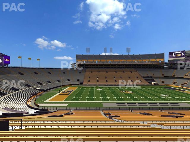 Seating view for Tiger Stadium Section 105