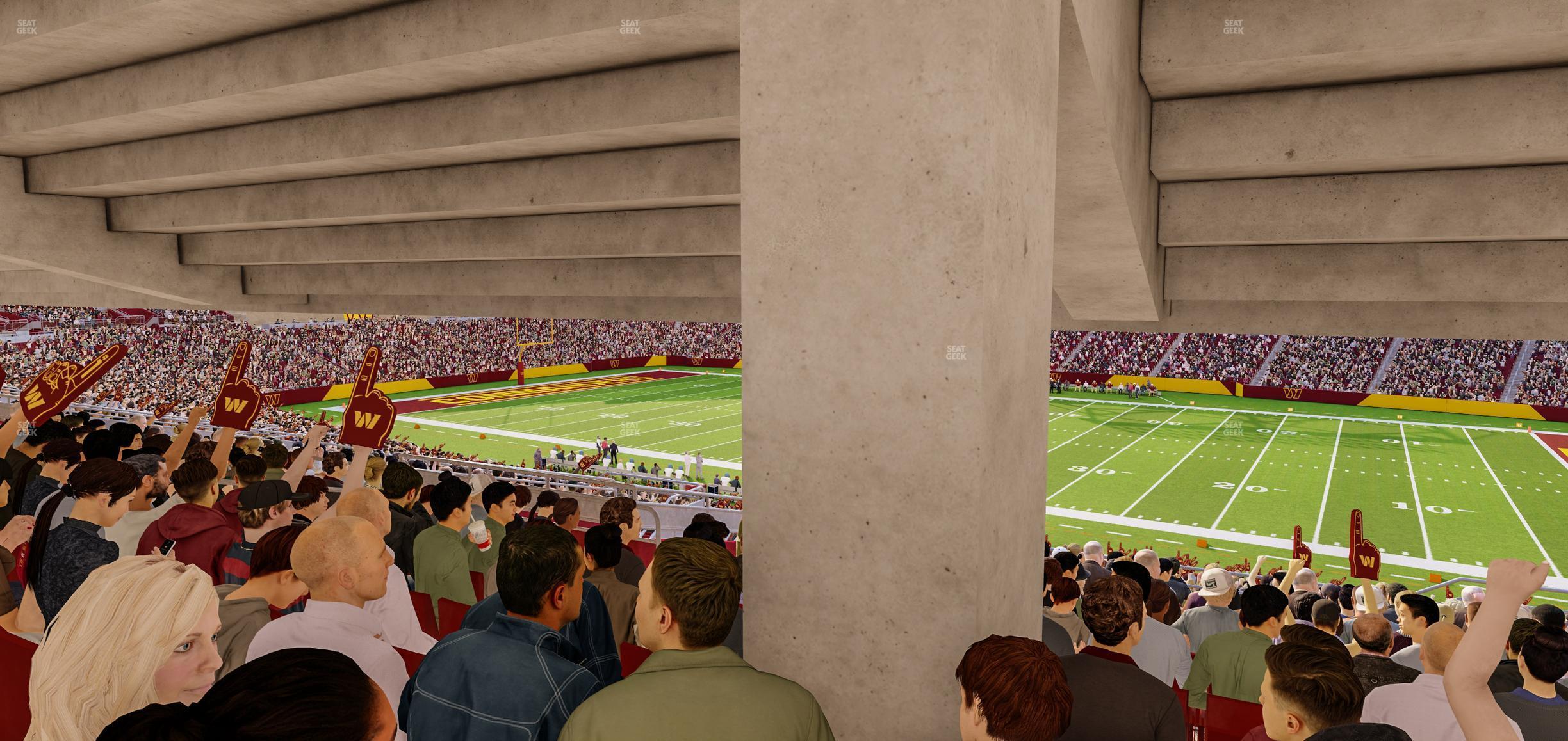 Seating view for Northwest Stadium Section 219