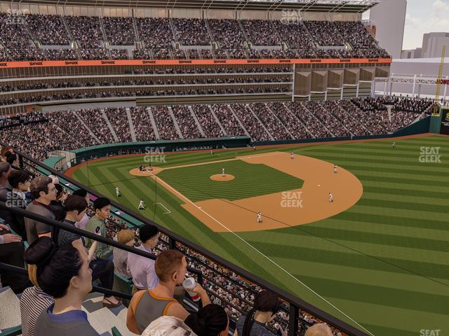 Seating view for Progressive Field Section 426