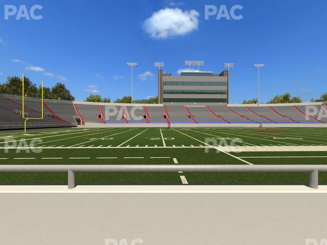 Seating view for War Memorial Stadium (Little Rock) Section 8