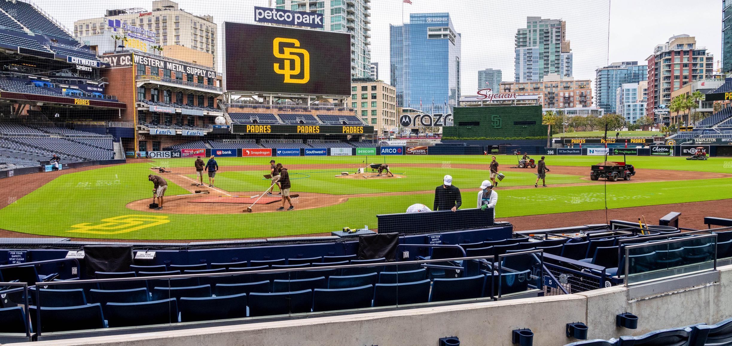 Seating view for Petco Park Section 103