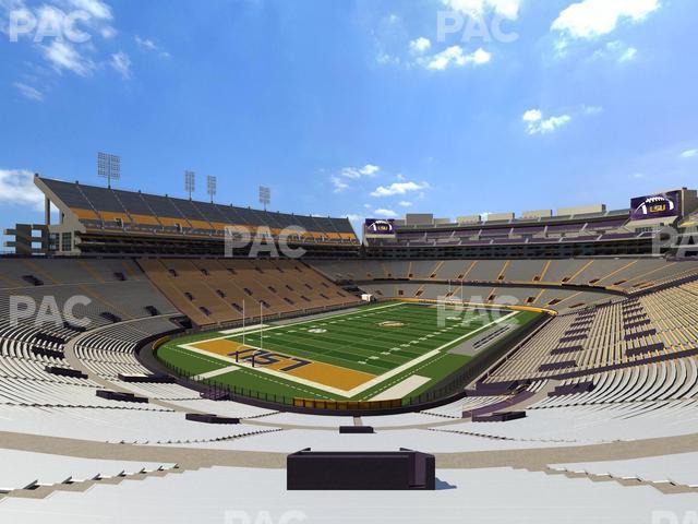 Seating view for Tiger Stadium Section 227