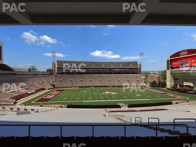 Seating view for Davis Wade Stadium Section 109