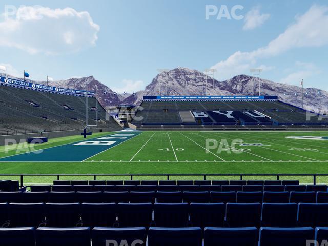 Seating view for LaVell Edwards Stadium Section 8 Wc