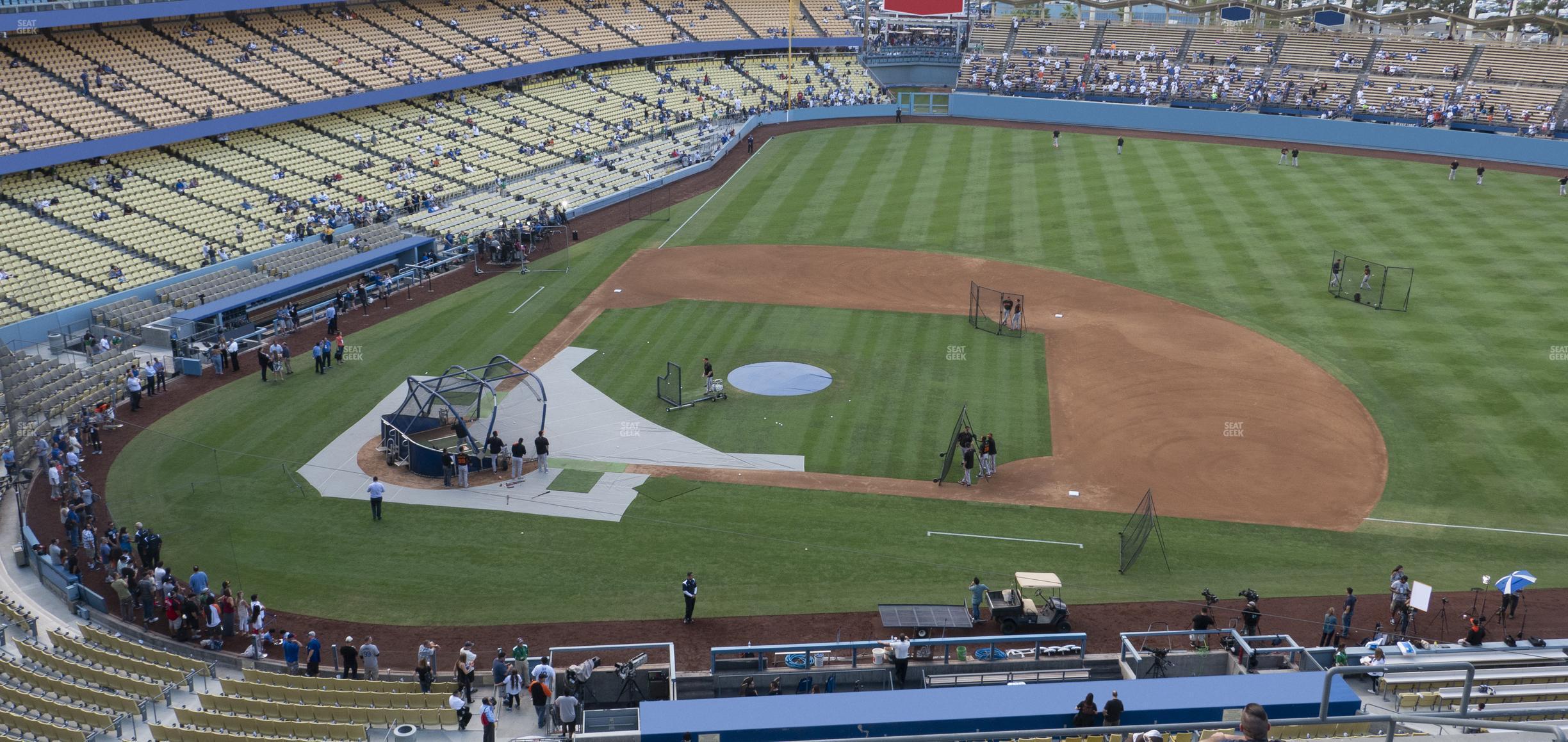 Seating view for Dodger Stadium Section 16 Rs