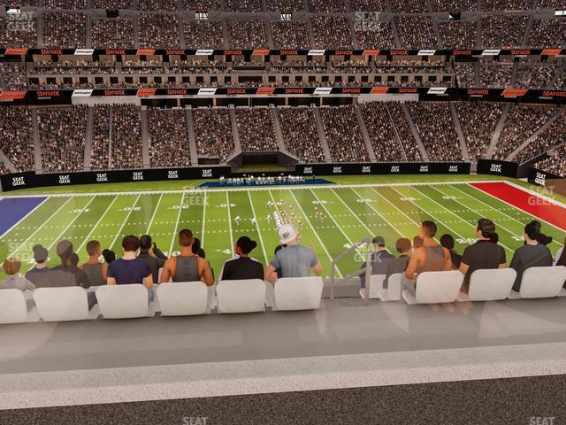 Seating view for Allegiant Stadium Section West Suite 2054