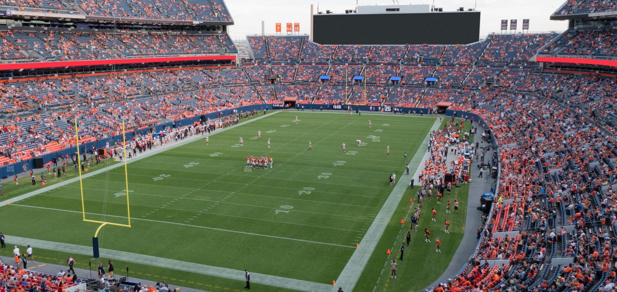 Seating view for Empower Field at Mile High Section 320