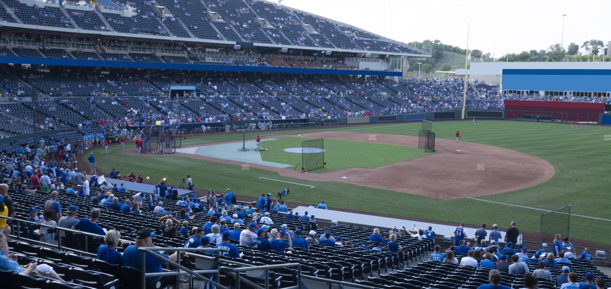 Seating view for Kauffman Stadium Section 239