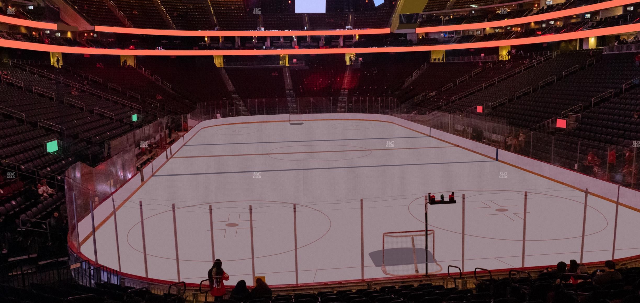 Seating view for Prudential Center Section 13