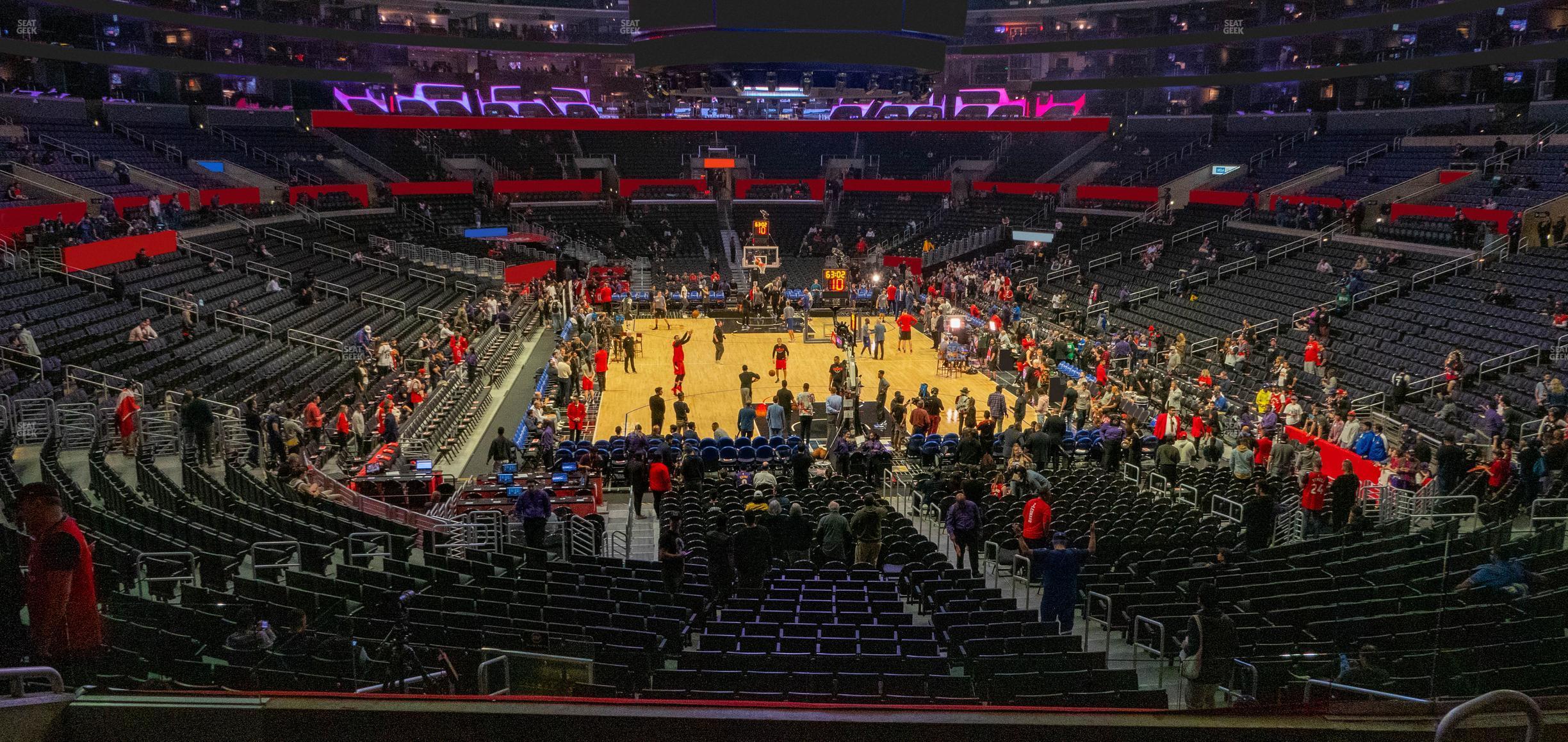 Seating view for Crypto.com Arena Section 208