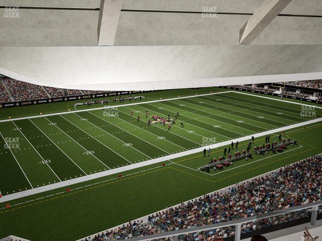 Seating view for Caesars Superdome Section Suite 425