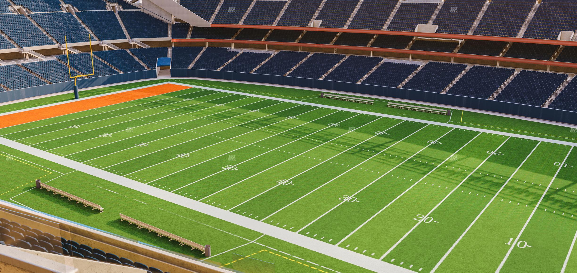 Seating view for Soldier Field Section 305 Club