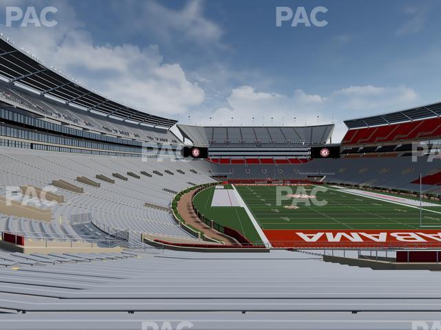 Seating view for Bryant Denny Stadium Section N 7