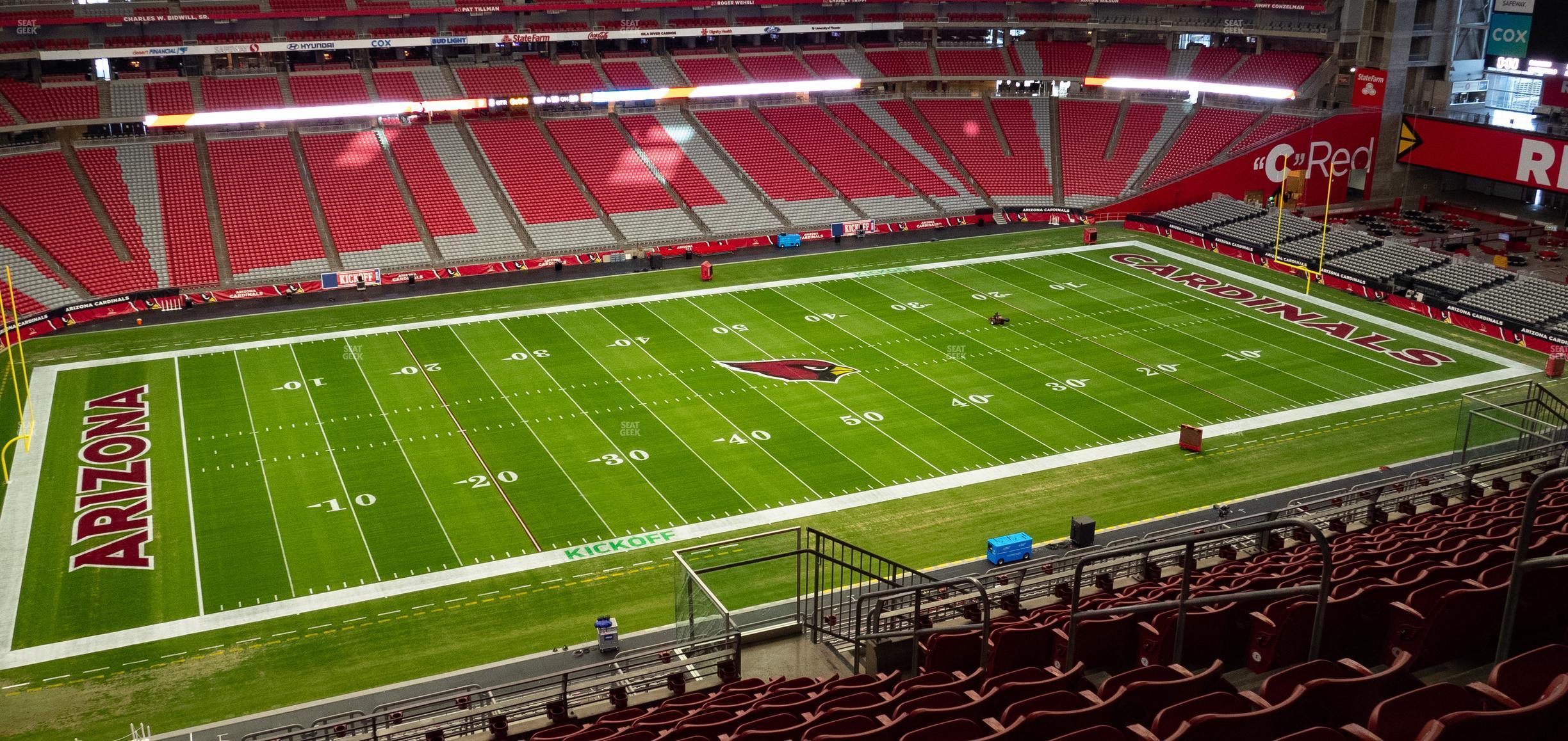 Seating view for State Farm Stadium Section Terrace 417