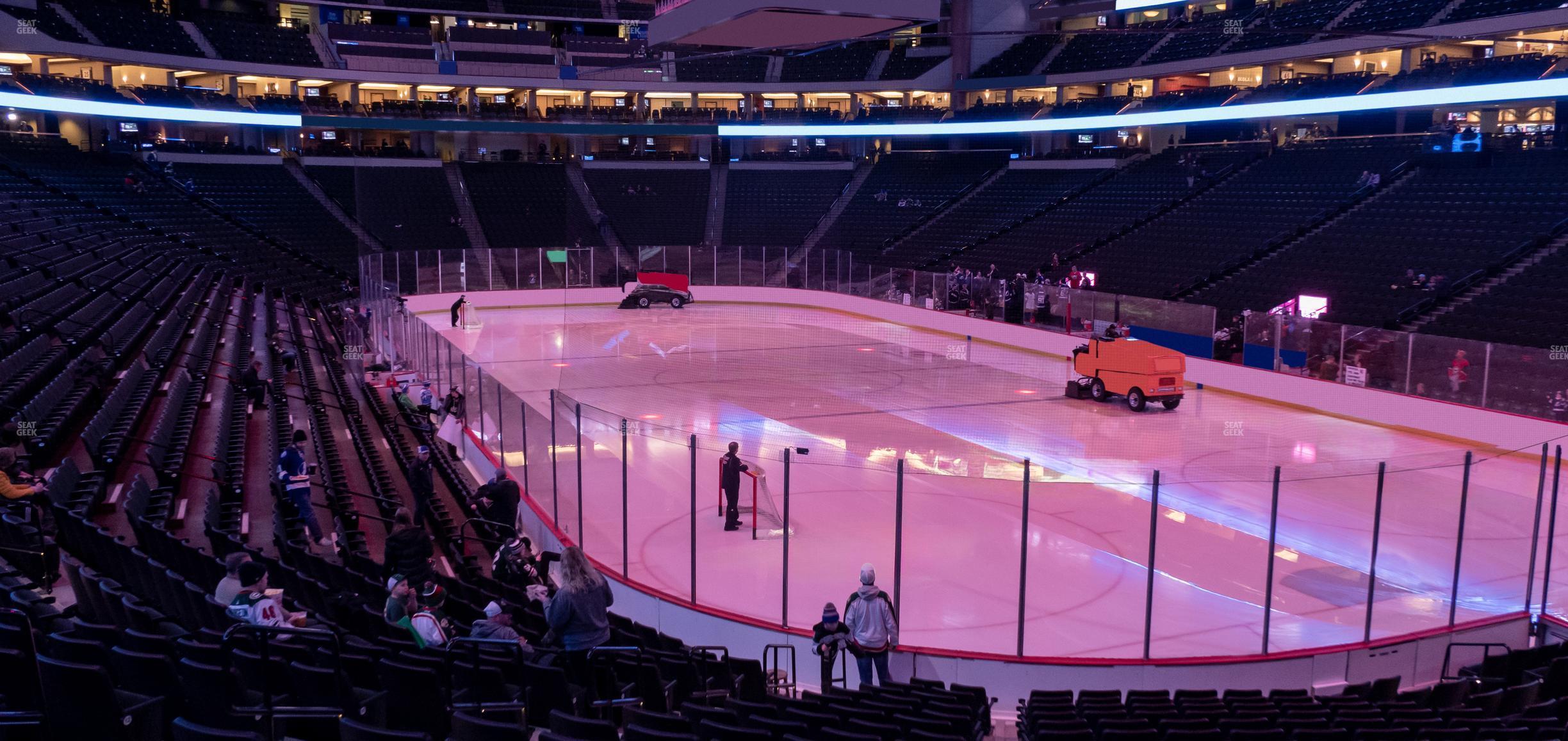 Seating view for Xcel Energy Center Section 125