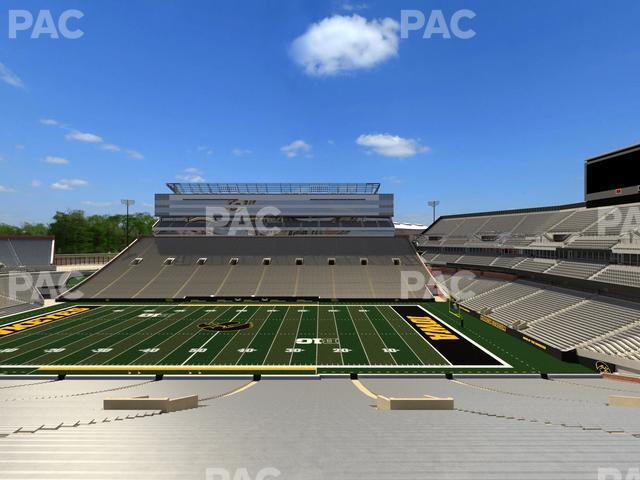 Seating view for Kinnick Stadium Section 104