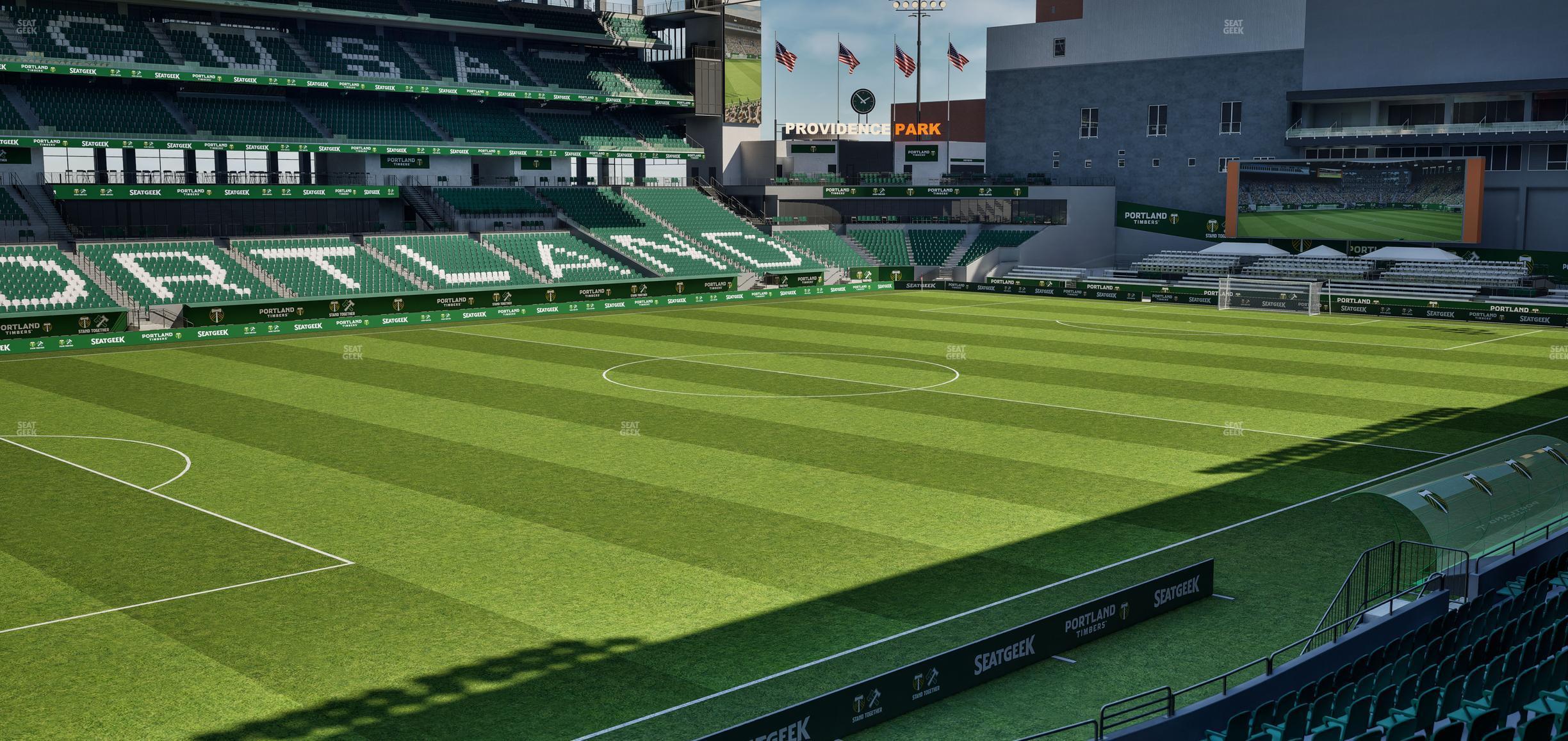 Seating view for Providence Park Section 113